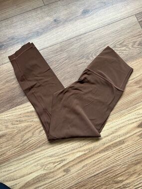 Lululemon Brown High-Waist Leggings